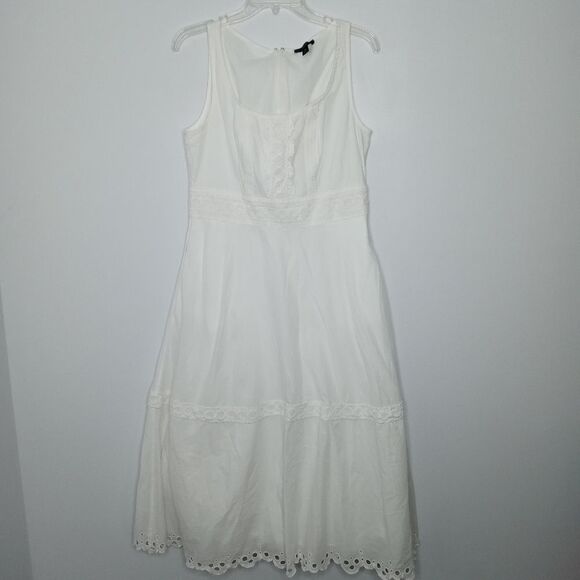 J.Crew white maxi dress - Picture 1 of 9
